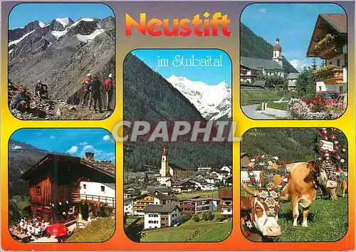 Moderne Karte Neustift im Stubaital