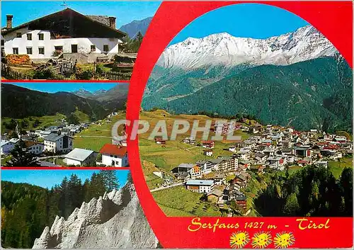 Cartes postales moderne Serfaus 1427m Tirol