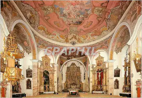 Cartes postales moderne Pfarrkirche Zur hl Katharina Lermoos Tirol