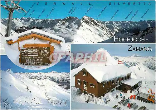 Cartes postales moderne Hochjoch Zamang Vorarlberg Osterreich