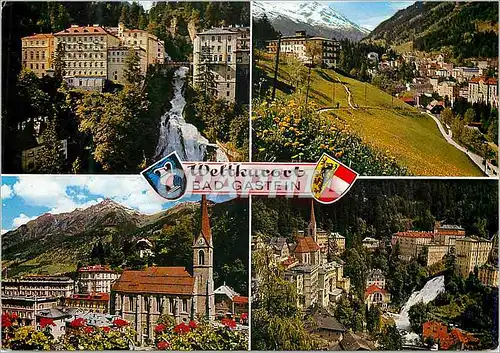 Cartes postales moderne Weltkurort Badgastein 1083m