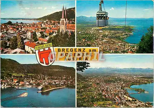Cartes postales moderne Bregenz am Bodensee Austria