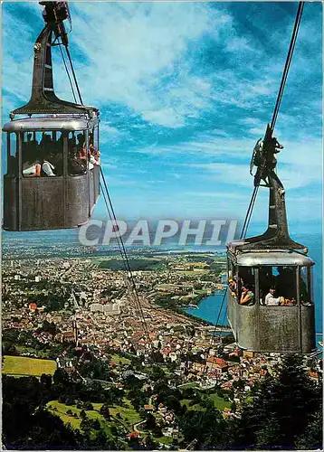 Cartes postales moderne Bregenz am Bodensee mit Planderbahn Vorarlberg Austria