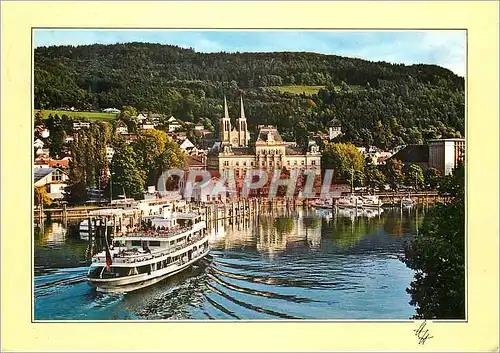 Cartes postales moderne Bregenz am Bodensee Hafeneinfahrt von Vorarlberg