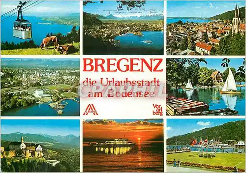 Cartes postales moderne Bregenz am Bodensee Vorarlberg das Urlaubsland in Osterreich