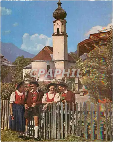 Cartes postales moderne Ehrwalder Tracht ( Trachtenvenin Ehrwaled Zugspitze) Tyrol Folklore