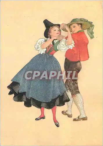 Cartes postales moderne Valley Carinthie Vallee de Lesach (Maria Rehm) Folklore