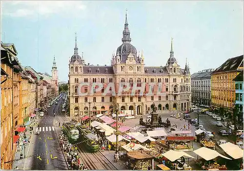 Cartes postales moderne Graz Steiermark Rathans