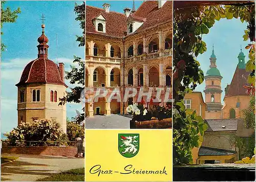 Cartes postales moderne Graz Steiermark Glockenturm