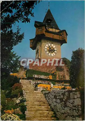 Cartes postales moderne Craz Uhrturm Strick