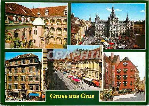 Cartes postales moderne Gruss aus Graz Landeshauptstadt der Steirmark