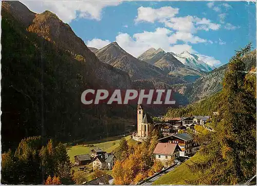 Cartes postales moderne Heiligenblut 1301 m an Der GroBglockner HochalpenstraBe Mit GroBglockner 3798 m
