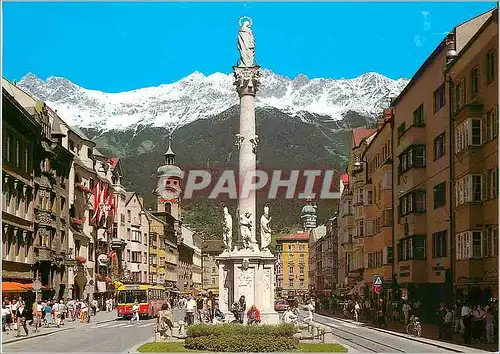 Cartes postales moderne Maria Theresia Strasse avec la Colonne Ste Anne