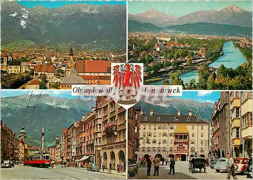 Cartes postales moderne Innsbruck Alpenstadt Tramway