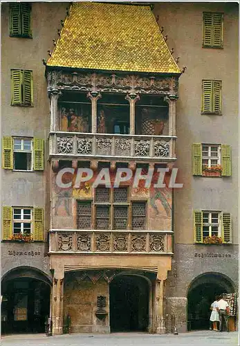 Cartes postales moderne Innsbruck Le Petit Toit Dore Construit en 1420