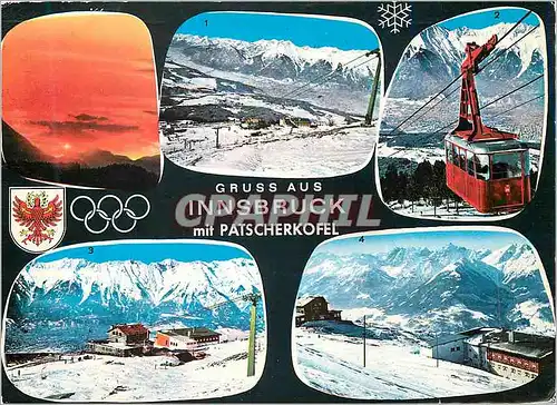 Cartes postales moderne Gruss aus Innsbruck Mit Patscherkofel