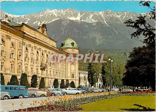 Moderne Karte Innsbruck Rennweg Mit Hofburg