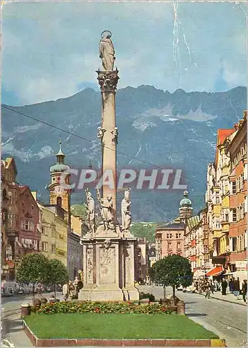 Cartes postales moderne Innsbruck Maria Theresien StraBe Annasaule Und Nordkette