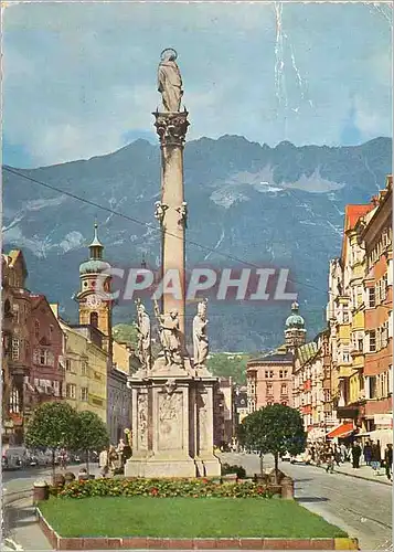 Moderne Karte Innsbruck Maria Theresien StraBe Annasaule Und Nordkette