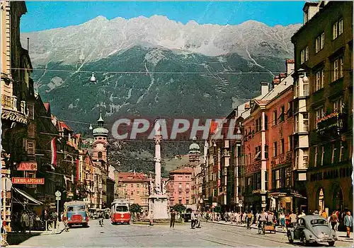 Cartes postales moderne Innsbruck Maria Theresien StraBe Gegen die Nordkette Tirol