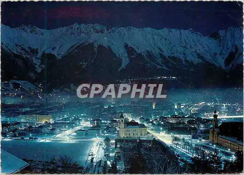 Cartes postales moderne Innsbruck Von Bergisel Mit Nordkette Tirol