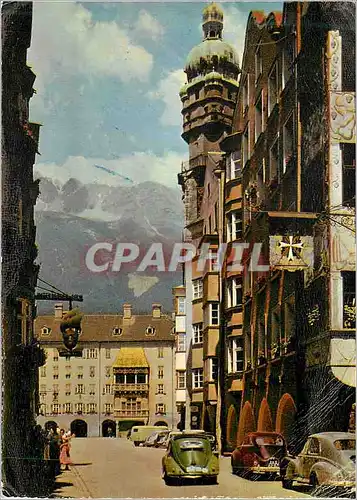 Cartes postales moderne Innsbruck Herzog Friedrich StraBe Mit Stadtturm Und Goldenem Dachl