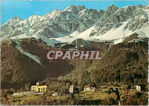 Cartes postales moderne Innsbruck Hungergurg und Nordkettenbahn