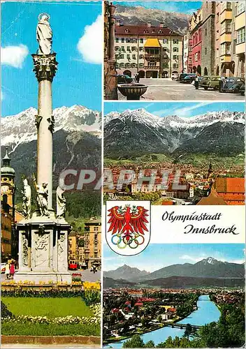 Cartes postales moderne Olympiastadt Innsbruck Jeux Olympiques