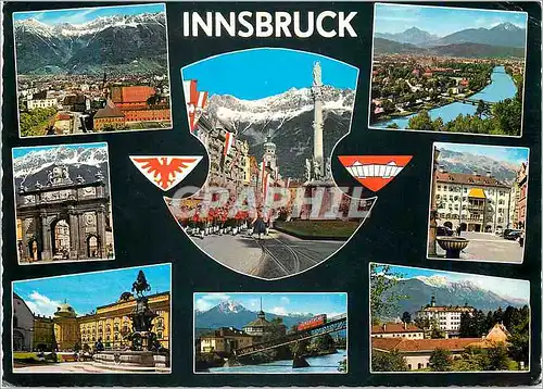 Cartes postales moderne Innsbruck Mit Nordkette
