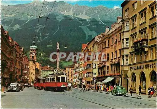 Cartes postales moderne Innsbruck Maria Theresien Strasse Tramway