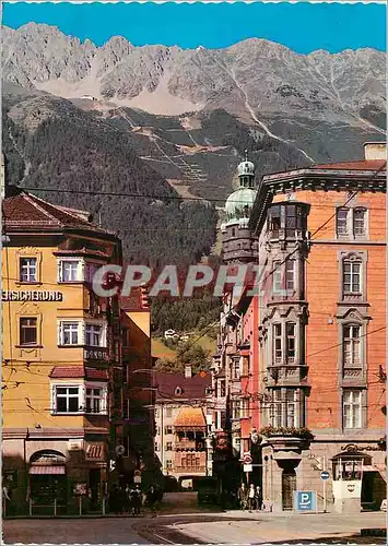 Cartes postales moderne Innsbruck Herzog FriedrichstraBe Mit Stadtturm Und Goldenem Dachl