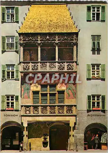 Cartes postales moderne Alpenstadt Innsbruck Tirol Goldenes Dachl