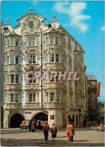 Cartes postales moderne Innsbruck Helblinghaus Spatgotisches Haus Mit Rokokofassade Aus dem 18 Jahrhundert