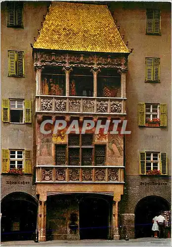 Cartes postales moderne Innsbruck Le Petit Toit Dore Construit en 1420
