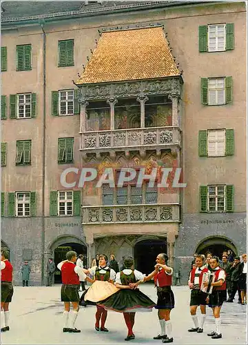 Cartes postales moderne Innsbruck Goldenes Dachl Petit Toit d'Or