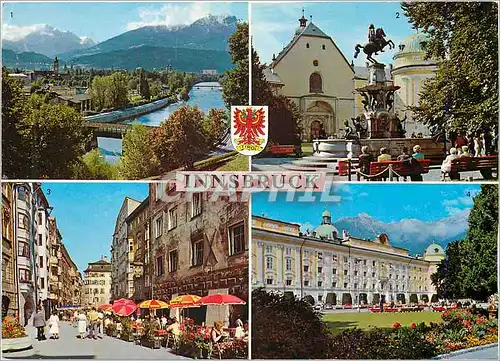 Cartes postales moderne Alpenstadt Innsbruck