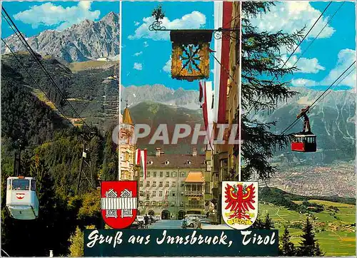 Cartes postales moderne Grub Aus Innsbruck Tirol Nordkettenbahn mit Station Seegrube