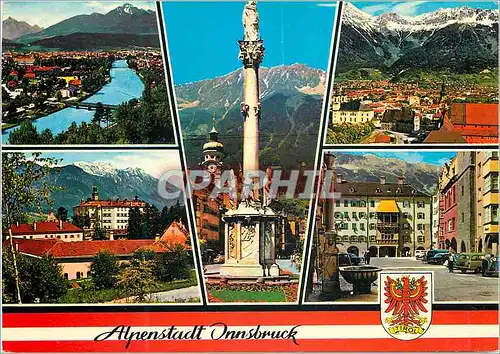 Cartes postales moderne Alpenstadt Innsbruck 6020 Tirol