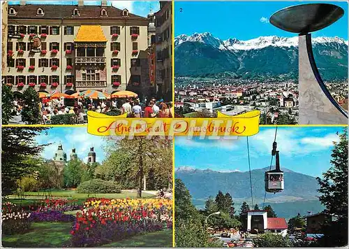 Cartes postales moderne Alpenstadt Innsbruck