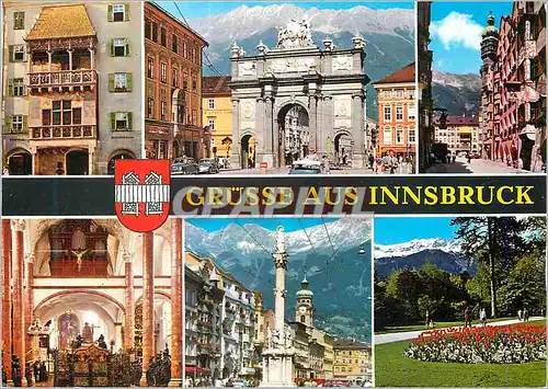 Cartes postales moderne 6020 Innsbruck Theresien Strasse Bande de Wilten