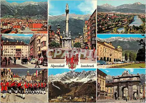 Cartes postales moderne Alpenstadt Innsbruck