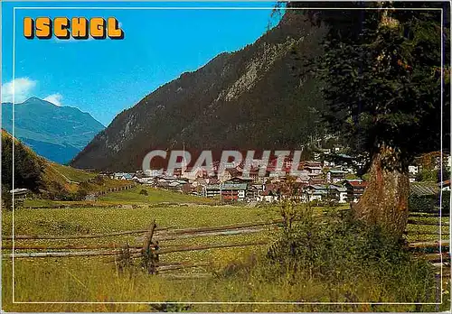 Moderne Karte Ischgl (1377m) Paznauntal Tirol