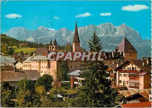 Cartes postales moderne Luftkurort Kitzbuhel Tirol Mit Kaisergebirge