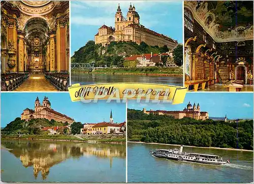 Cartes postales moderne Benediktinerstift Melk a d Donau Wachau