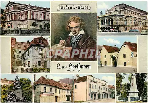 Cartes postales moderne L Van Beethoven 1770 1727