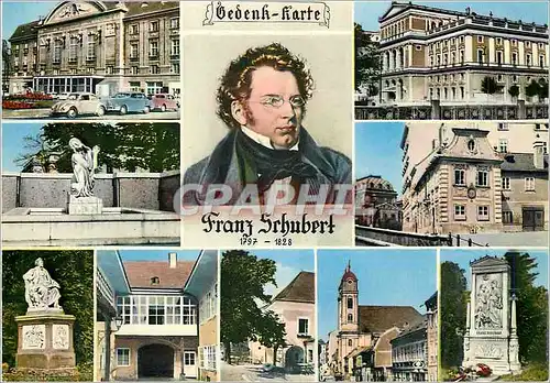 Cartes postales moderne Franz Schubert 1797 1828
