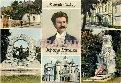 Cartes postales moderne Johann Strauss 1825 1899