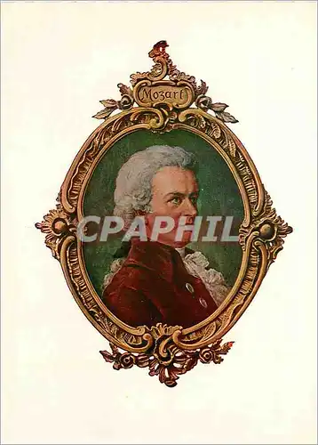 Cartes postales moderne W A Mozart Nach Einem Gemalde Von professor Janschek