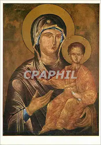 Cartes postales moderne Italo Byzantinische Schule (Mitte de 16 Jhdts) Icone (Vierge Miraculeuse) Wien Michaelerkirche