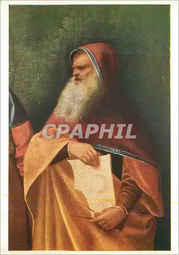 Cartes postales moderne Giorgione (particolare) Vienna Museo